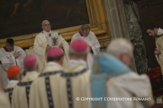 9-Außerordentliches Jubiläum der Barmherzigkeit: Heilige Messe und Öffnung der Heiligen Pforte in der Basilika Santa Maria Maggiore 