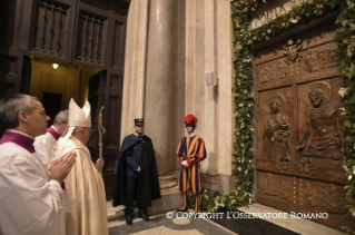 1-Solennité de la Très Sainte Mère de Dieu - Messe et ouverture de la Porte Sainte