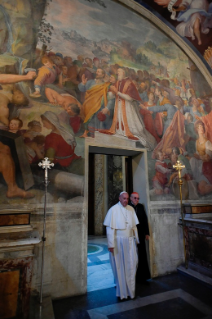 5-Retiro espiritual impartido por el Papa Francisco con ocasi&#xf3;n del Jubileo de los sacerdotes. Primera meditaci&#xf3;n