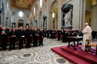 10-Spiritual Retreat given by Pope Francis on the occasion of the Jubilee for Priests. First meditation