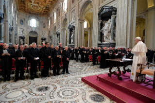 10-Retiro espiritual impartido por el Papa Francisco con ocasi&#xf3;n del Jubileo de los sacerdotes. Primera meditaci&#xf3;n