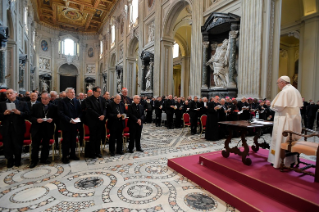 10-Ritiro spirituale guidato da Papa Francesco in occasione del Giubileo dei sacerdoti. Prima meditazione