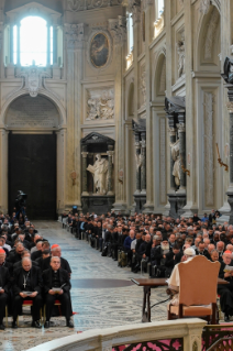 17-Retiro espiritual impartido por el Papa Francisco con ocasi&#xf3;n del Jubileo de los sacerdotes. Primera meditaci&#xf3;n