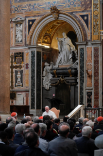 21-Spiritual Retreat given by Pope Francis on the occasion of the Jubilee for Priests. First meditation