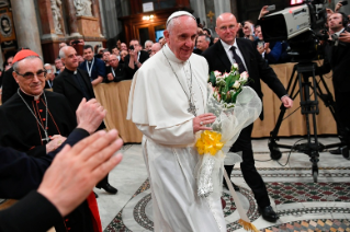 4-Ritiro spirituale guidato da Papa Francesco in occasione del Giubileo dei sacerdoti. Seconda meditazione