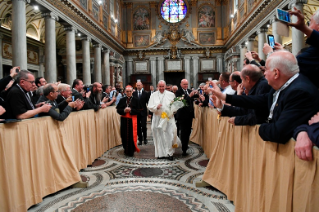 1-Retiro espiritual impartido por el Papa Francisco con ocasi&#xf3;n del Jubileo de los sacerdotes. Segunda meditaci&#xf3;n
