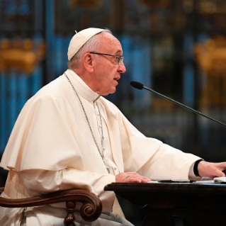 22-Retraite spirituelle guid&#xe9;e par le Pape Fran&#xe7;ois &#xe0; l'occasion du Jubil&#xe9; des pr&#xea;tres. Deuxi&#xe8;me m&#xe9;ditation