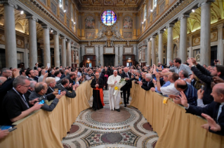 10-Ritiro spirituale guidato da Papa Francesco in occasione del Giubileo dei sacerdoti. Seconda meditazione