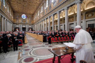 15-Retraite spirituelle guid&#xe9;e par le Pape Fran&#xe7;ois &#xe0; l'occasion du Jubil&#xe9; des pr&#xea;tres. Deuxi&#xe8;me m&#xe9;ditation