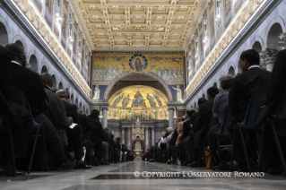 15-Retiro espiritual impartido por el Papa Francisco con ocasi&#xf3;n del Jubileo de los sacerdotes. Tercera meditaci&#xf3;n