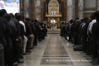 17-Retiro espiritual impartido por el Papa Francisco con ocasi&#xf3;n del Jubileo de los sacerdotes. Tercera meditaci&#xf3;n