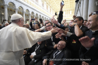 3-Retraite spirituelle guid&#xe9;e par le Pape Fran&#xe7;ois &#xe0; l'occasion du Jubil&#xe9; des pr&#xea;tres. Troisi&#xe8;me m&#xe9;ditation