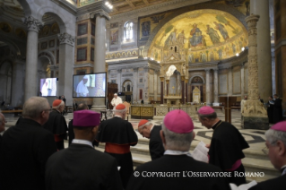 7-Retraite spirituelle guid&#xe9;e par le Pape Fran&#xe7;ois &#xe0; l'occasion du Jubil&#xe9; des pr&#xea;tres. Troisi&#xe8;me m&#xe9;ditation