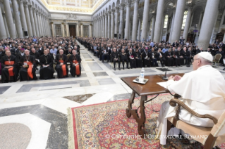 14-Spiritual Retreat given by Pope Francis on the occasion of the Jubilee for Priests. Third meditation