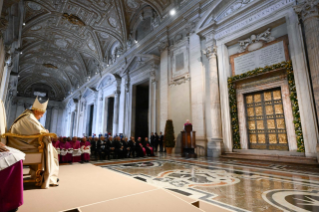 11-Ascension du Seigneur – Remise et lecture de la Bulle d'indiction du Jubilé 2025 et secondes vêpres 