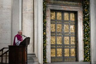 16-Ascension du Seigneur – Remise et lecture de la Bulle d'indiction du Jubilé 2025 et secondes vêpres 