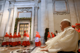 29-Ascension du Seigneur – Remise et lecture de la Bulle d'indiction du Jubilé 2025 et secondes vêpres 