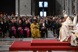 35-Ascension du Seigneur – Remise et lecture de la Bulle d'indiction du Jubilé 2025 et secondes vêpres 