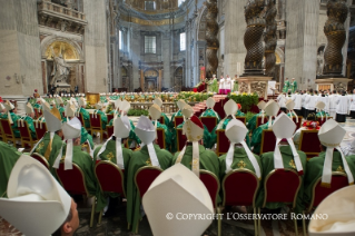2-Heilige Messe zur Eröffnung der Außerordentlichen Bischofssynode über die Familie (5. Oktober 2014)