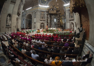 6-XXVII Domingo do Tempo Comum - Santa Missa de abertura da XIV Assembleia Geral do Sínodo dos Bispos