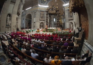 6-27th Sunday in Ordinary Time - Holy Mass for the opening of the 14th Ordinary General Assembly of the Synod of Bishops