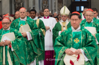 11-XXVII Domingo do Tempo Comum - Santa Missa de abertura da XIV Assembleia Geral do Sínodo dos Bispos