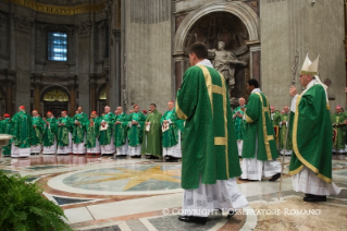 10-XXVII Domingo do Tempo Comum - Santa Missa de abertura da XIV Assembleia Geral do Sínodo dos Bispos
