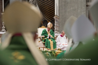 15-XXVII Domenica del Tempo Ordinario - Santa Messa per l'apertura della XIV Assemblea Generale Ordinaria del Sinodo dei Vescovi