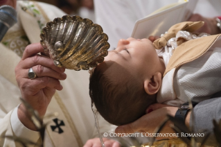 6-Feast of the Baptism of the Lord - Holy Mass and administration of the Sacrament of Baptism to new-born babies