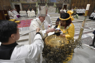 9-Fiesta del Bautismo del Señor - Santa Misa y bautismo de algunos niños