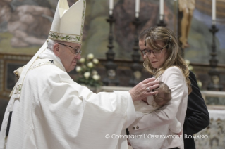 7-Battesimo del Signore - Santa Messa e Battesimo di alcuni bambini