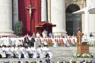 33-Messe et rite de canonisation