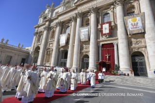 3-XXVIII dimanche du temps ordinaire – Messe et canonisation 