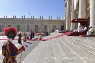 12-XXVIII Domenica del Tempo ordinario – Santa Messa con il Rito della Canonizzazione