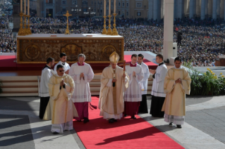 16-XXIX Domingo del Tiempo Ordinario – Santa Misa y canonización