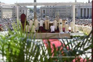 17-X<sup>e</sup> Dimanche du Temps ordinaire - Messe et canonisation