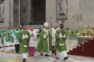 13-Holy Mass for the closing of the 15th Ordinary General Assembly of the Synod of Bishops
