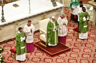 18-XXXe Dimanche du Temps ordinaire – Messe de clôture de la XVe Assemblée générale du Synode des évêques