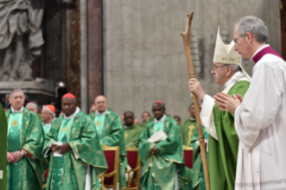 14-XXXe Dimanche du Temps ordinaire – Messe de clôture de la XVe Assemblée générale du Synode des évêques
