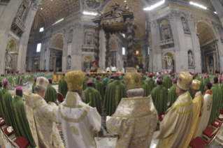 17-XXXe Dimanche du Temps ordinaire – Messe de clôture de la XVe Assemblée générale du Synode des évêques