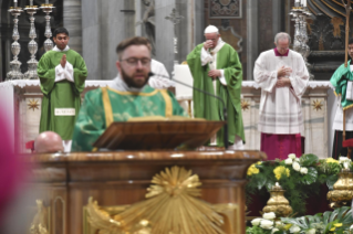 25-XXX Domenica del Tempo Ordinario – Santa Messa per la conclusione della XV Assemblea Generale Ordinaria del Sinodo dei Vescovi