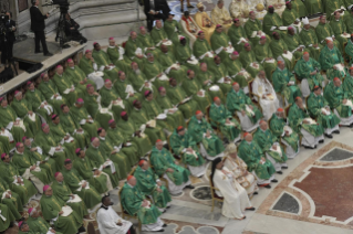 26-XXX Domenica del Tempo Ordinario – Santa Messa per la conclusione della XV Assemblea Generale Ordinaria del Sinodo dei Vescovi