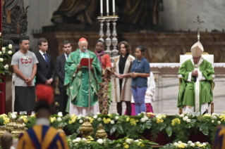 35-XXX Domenica del Tempo Ordinario – Santa Messa per la conclusione della XV Assemblea Generale Ordinaria del Sinodo dei Vescovi