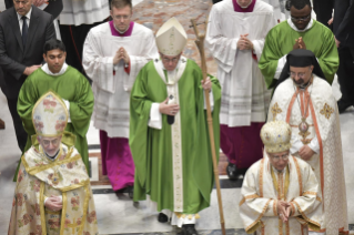 36-XXX Domenica del Tempo Ordinario – Santa Messa per la conclusione della XV Assemblea Generale Ordinaria del Sinodo dei Vescovi