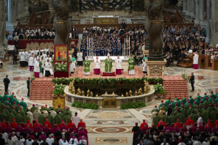 38-XXX Domenica del Tempo Ordinario - Santa Messa per la conclusione della XIV Assemblea Generale Ordinaria del Sinodo dei Vescovi