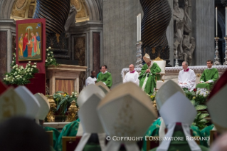 14-XXX Domingo do Tempo Ordinário - Santa Missa de encerramento da XIV Assembleia Geral Ordinária do Sínodo dos Bispos