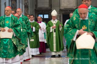 20-XXX Domenica del Tempo Ordinario - Santa Messa per la conclusione della XIV Assemblea Generale Ordinaria del Sinodo dei Vescovi
