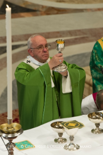 29-XXX Domenica del Tempo Ordinario - Santa Messa per la conclusione della XIV Assemblea Generale Ordinaria del Sinodo dei Vescovi