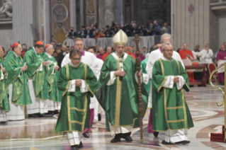 5-XXX Domingo del Tiempo Ordinario: Santa Misa de clausura del Sínodo de los Obispos