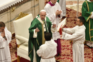 11-XXX Domingo del Tiempo Ordinario: Santa Misa de clausura del Sínodo de los Obispos